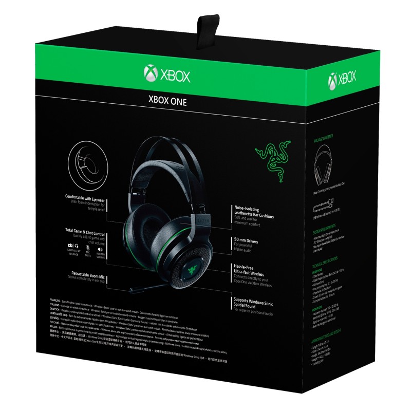 Razer Thresher - Xbox One, black/green