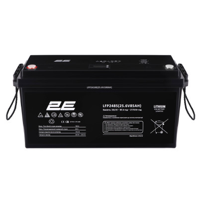 2E Акумуляторна батарея LFP24, 24В, 85А•год, LCD 8SS
