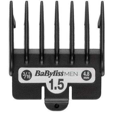 BaByliss Машинка для стриження, мережа+акум., вібраційний мотор, насадок-10, кейс, чохол, гребінець у компл., сталь, сірий