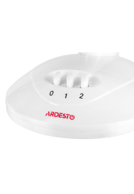 ARDESTO Вентилятор настільний FT-23A, 23 см, 2 швидкості, білий