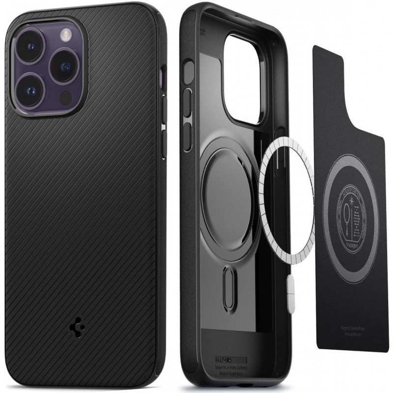 Spigen Чохол для Apple Iphone 14 Pro Max Mag Armor MagFit, Deep Purple