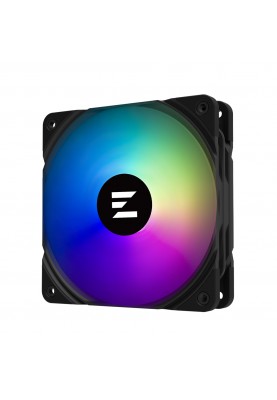 Zalman Корпусний вентилятор AF120 ARGB 120мм 600-2000rpm 4pin PWM, 3pin+5VARGB 29.7dBa чорний