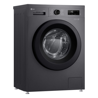 LG Пральна машина, фронтальна, 6.5 кг, A+++, антрацит
