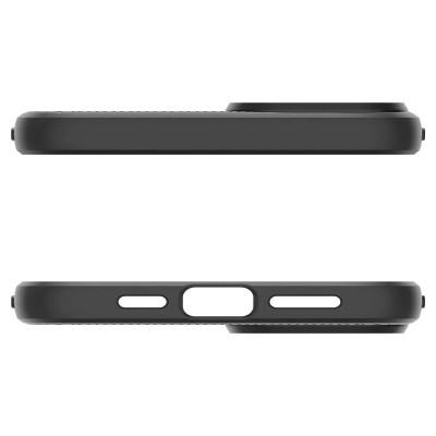 Spigen Чохол для Apple iPhone 15 Liquid Air, Matte Black