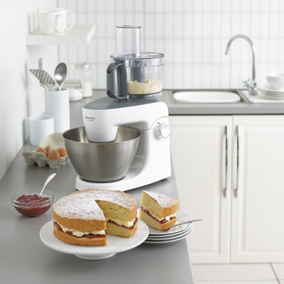 Kenwood Кухонная машина MultiOne, 1000Вт, чаша-метал, корпус-пластик, насадок-8, білий