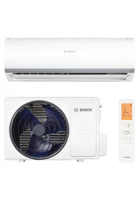 Bosch Кондиціонер Climate 2000 70м2 інвертор 24000BTU 7.0кВт A++/A+ -15°С R32 білий