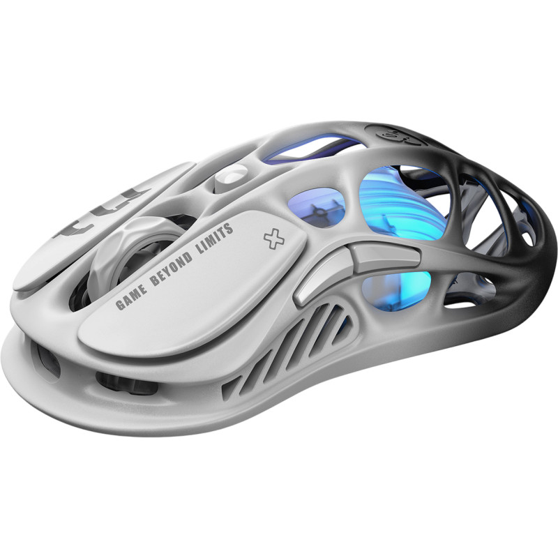 GravaStar Миша Mercury M1 Pro, BT/WL/USB-A, RGB, чорно-білий