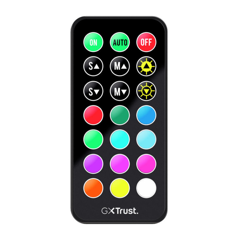 Trust Крісло GXT 716 Rizza, ПУ шкіра, 3D-Armrests, RGB, чорний Trust Крісло GXT 716 Rizza, ПУ шкіра, 3D-Armrests, RGB, чорний