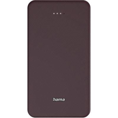 HAMA Акумулятор портативний літій-іонний Power Bank Hama 20000 мА·рік, USB-C, USB-A, plum