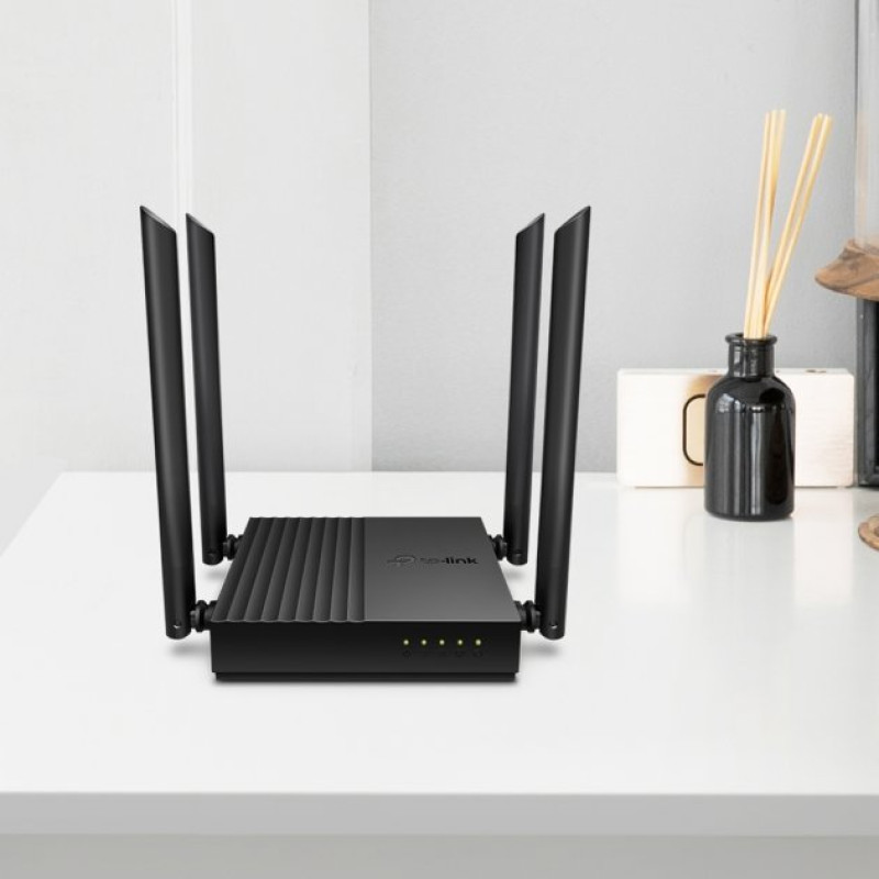 TP-Link Маршрутизатор ARCHER C64 AC1200 4xGE LAN 1xGE WAN MU-MIMO