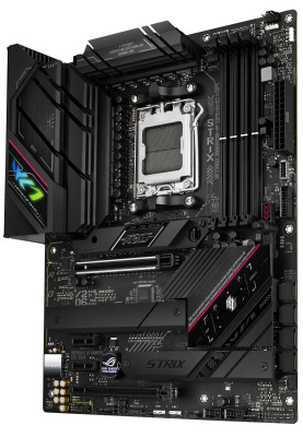 ASUS Материнcька плата ROG STRIX B650E-F GAMING WIFI sAM5 B650 4xDDR5 M.2 HDMI DP WiFi BT ATX
