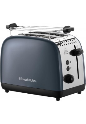 Russell Hobbs Тостер Colours Plus, 1600Вт, нержав., підігрів,разморозка, сірий