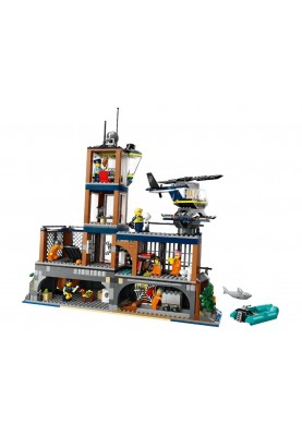 LEGO Конструктор City Поліцейський острів-в'язниця