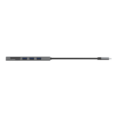 Trust USB-хаб HALYX FAST 3USB+CARD READER USB-C ALUMINIUM Trust USB-хаб HALYX FAST 3USB+CARD READER USB-C ALUMINIUM