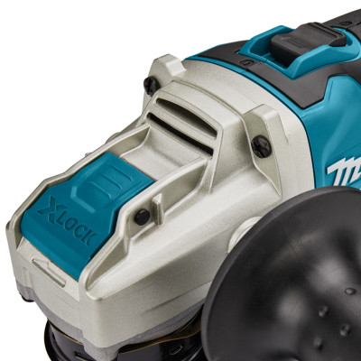 Makita Шліфмашина кутова DGA521ZX1 аккумуляторная, 125мм, 18В X-LOCK, 2.3-2.7 кг, SOLO