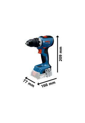 Bosch Шурупокрут-дриль акумуляторний GSR 18V-65 18В 2х5А·год 21·55Нм 0-550·0-2100об·хв ЗП GAL18V-40 1.06кг