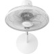 Philips Вентилятор підлоговий Series 1001, 45см, 47Вт, пульт ДК, опора кругла, білий