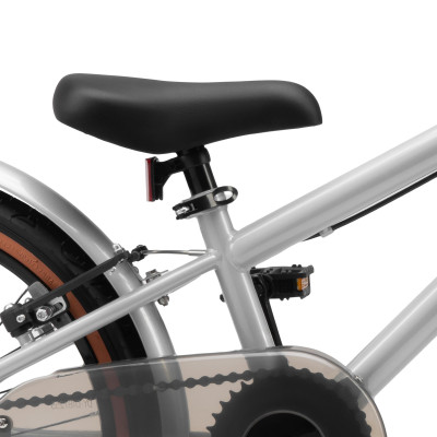 Miqilong Детский велосипед ST 20" срібний