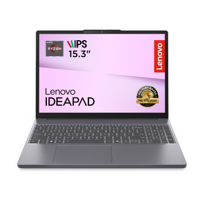 Lenovo Ноутбук Lenovo IdeaPad Slim 3-15ARP10 15.3" WUXGA AG, AMD R5-7535HS, 24GB, F512GB, UMA, DOS, сірий