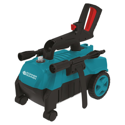 Könner & Söhnen Мийка високого тиску Konner&Sohnen KS 1600Вт 90-130бар 312л/рік шланг 7м 6.1кг