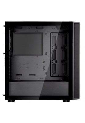 SilverStone Корпус FARA FAR1B-G-V2, без БЖ, 2xUSB3.0, 1xUSB2.0, 1x120mm Black fan, TG Side Panel, ATX, Black