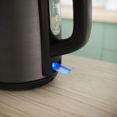 Philips Електрочайник Viva Collection, 1.7л, Strix, метал, чорно-мідний