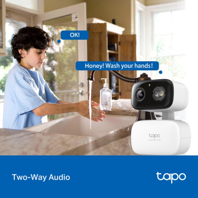 TP-Link IP-Камера Tapo C216 3MP N300 microSD motion detection. зовнішня/внутрішня, AI