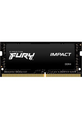 Kingston Пам'ять ноутбука DDR4 16GB KIT (8GBx2) 3200 FURY Impact