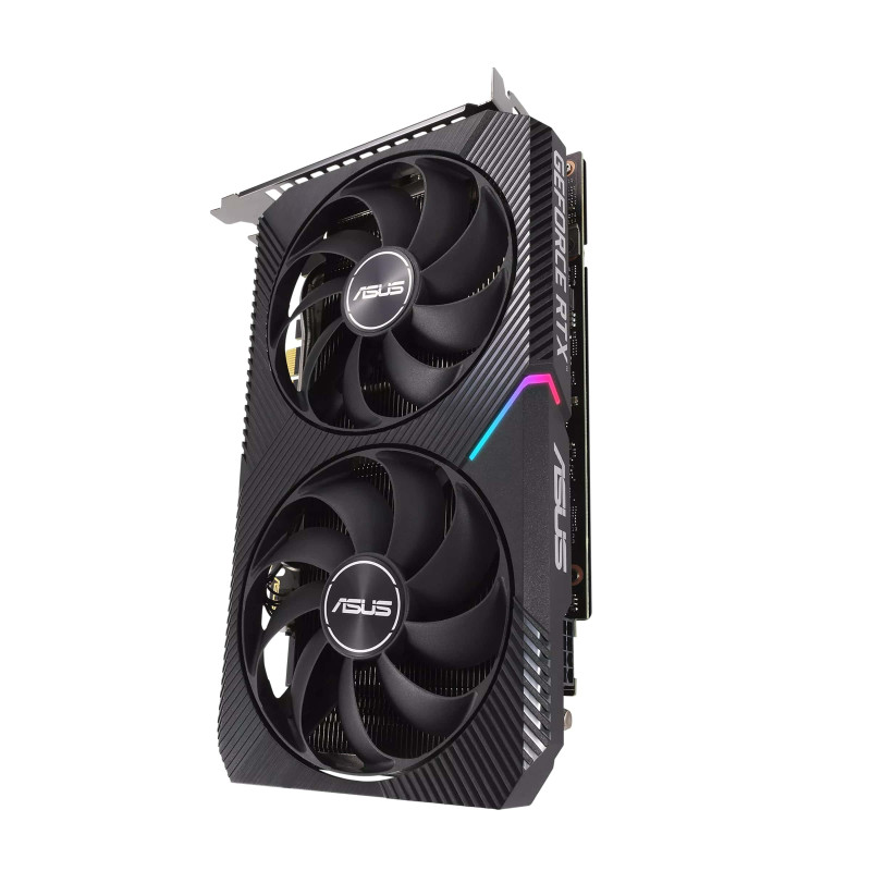 ASUS Відеокарта GeForce RTX 3060 12GB GDDR6 DUAL V2 DUAL-RTX3060-12G-V2