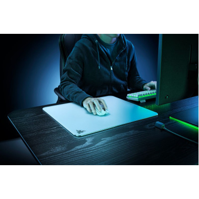 Razer Ігрова поверхня Atlas, L (450x400x5мм), білий