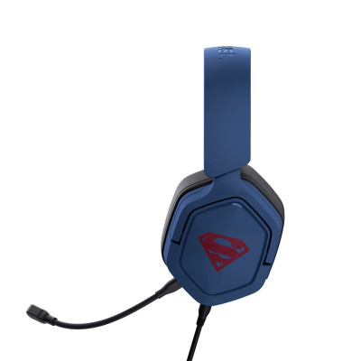 Trust Гарнітура Trust GXT492SM Carus Superman edition, 3.5мм, синій Trust Гарнітура Trust GXT492SM Carus Superman edition, 3.5мм, синій