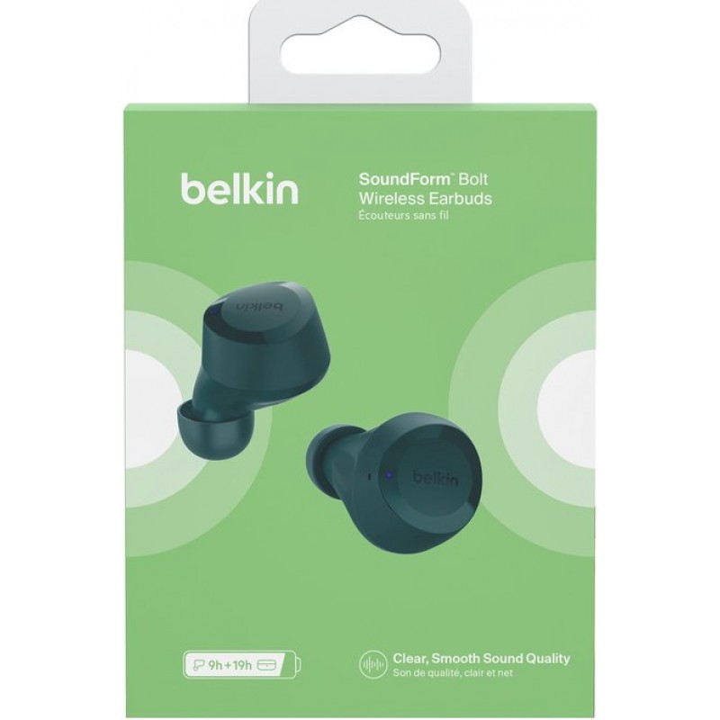 Belkin Навушники Soundform Bolt True Wireless Teal