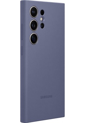 Samsung Чохол для Galaxy S24 Ultra (S928), Silicone Case, фіолетовий