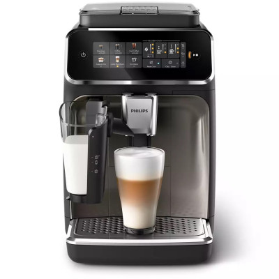 Philips Кавомашина Philips Series 3300 1.8л, зерно + мелена, автомат.капучинатор, дисплей, авторецептів - 6, чорний