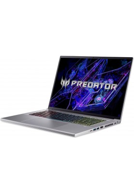 Acer Ноутбук Predator Triton Neo 16 PTN16-51 16" 3.2K WQXGA IPS, Intel U9-185H, 32GB, F1TB, NVD4070-8, Win11, сріблястий