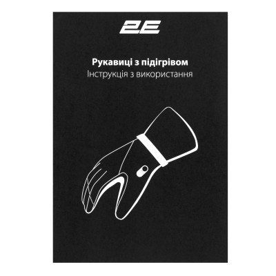 2E Tactical Рукавички з підігрівом Touch Plus Black, розмір M/L