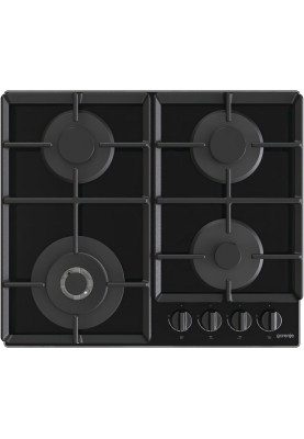 Gorenje Комплект (духовка електрична BO6735E05B + поверхня газова на склі GTW641EB), 743549, чорний