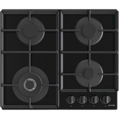 Gorenje Комплект (духовка електрична BO6735E05B + поверхня газова на склі GTW641EB), 743549, чорний