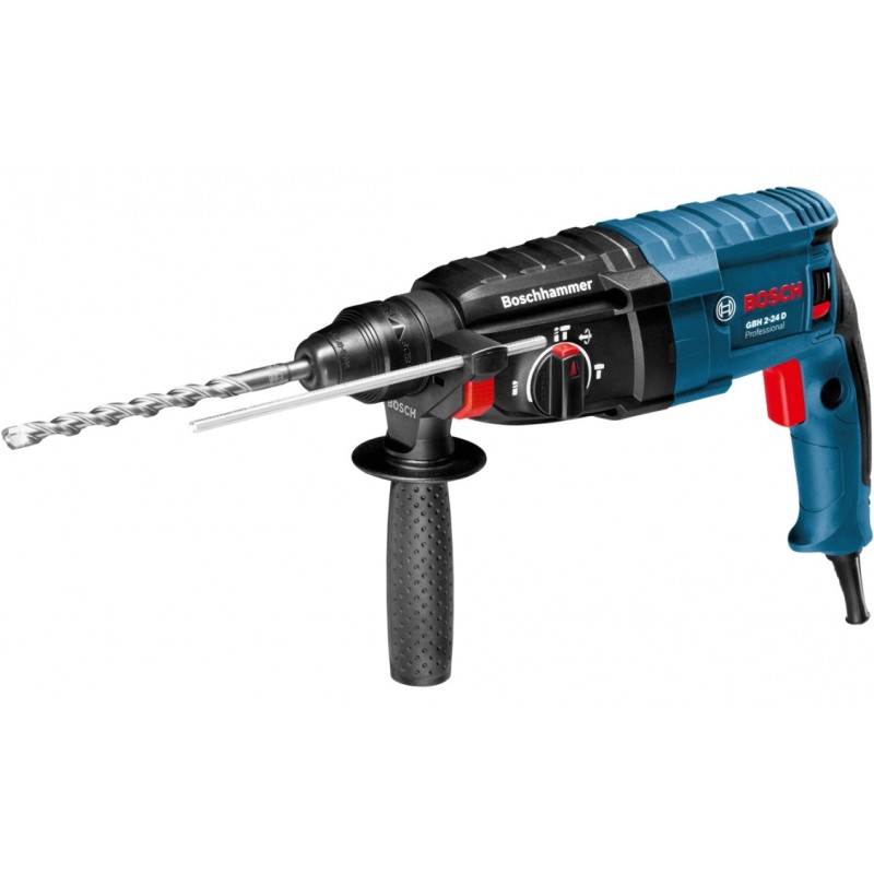 Bosch Перфоратор GBH 240, SDS-plus, 790Вт, 2.7Дж, 2.8кг