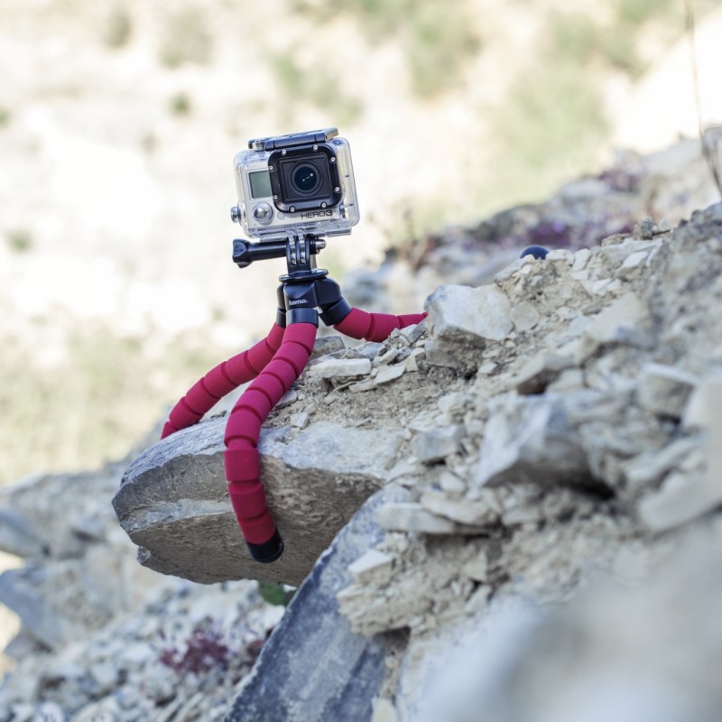 HAMA Flex для смартфонів і GoPro, 26 см, червоний