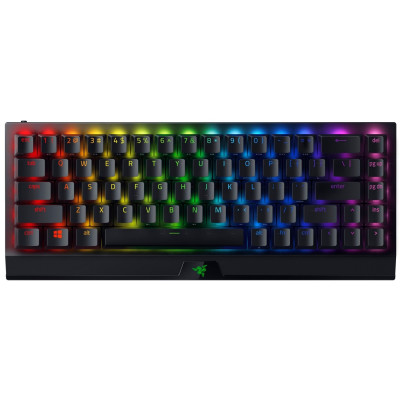 Razer Клавіатура гравця BlackWidow V3 Mini HyperSpeed Green Switch WL/BT/USB RU RGB, Black