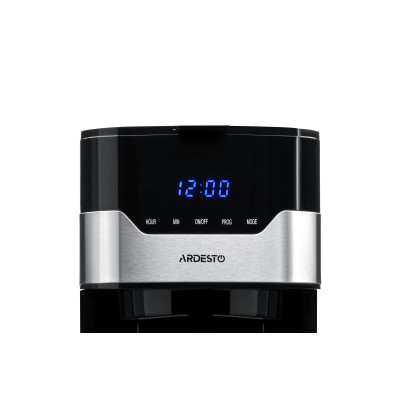 ARDESTO Кофеварка крапельна FCM-D3100, 1,5л, мелена, чорно-сріблястий