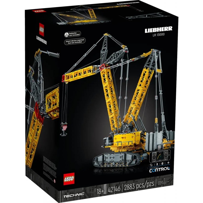 LEGO Конструктор Technic Гусеничний підйомний кран Liebherr LR 13000