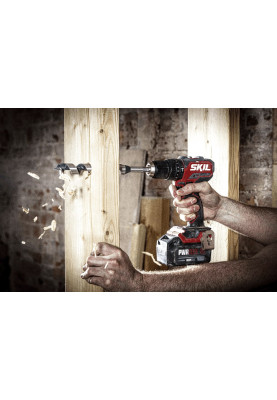 Skil Шуруповерт-дриль ударний акумуляторний 3075 CA Compact 20В 1х2.5А-год 60Нм 500-1800об-хв 0.9кг