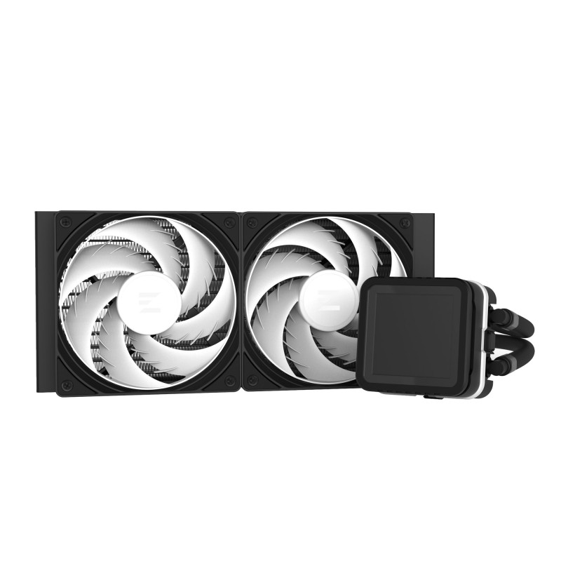 Zalman Система рідинного оxолодження Alpha 2DS A24 ARGB, LGA1851, 1700, 1200, 115x, AM5, AM4, TDP 320W, чорний