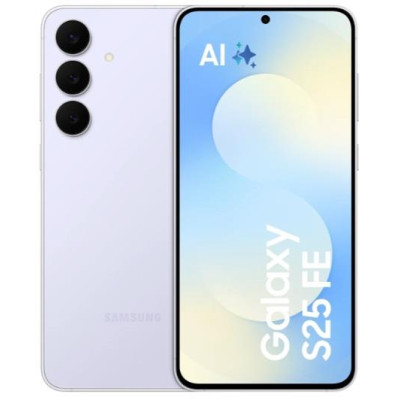 Samsung Смартфон Samsung Galaxy S25 FE 5G (S731) 6.7' 8/512ГБ, 2SIM, 4900мА•год, блакитний крижаний Samsung Смартфон Samsung Galaxy S25 FE 5G (S731) 6.7' 8/512ГБ, 2SIM, 4900мА•год, блакитний крижаний