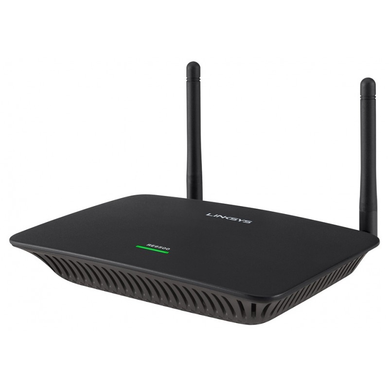 Linksys RE6500 WiFi Range Extender AC1200, 4xGE LAN, 1x3.5mm audio, 2x ext. ant.