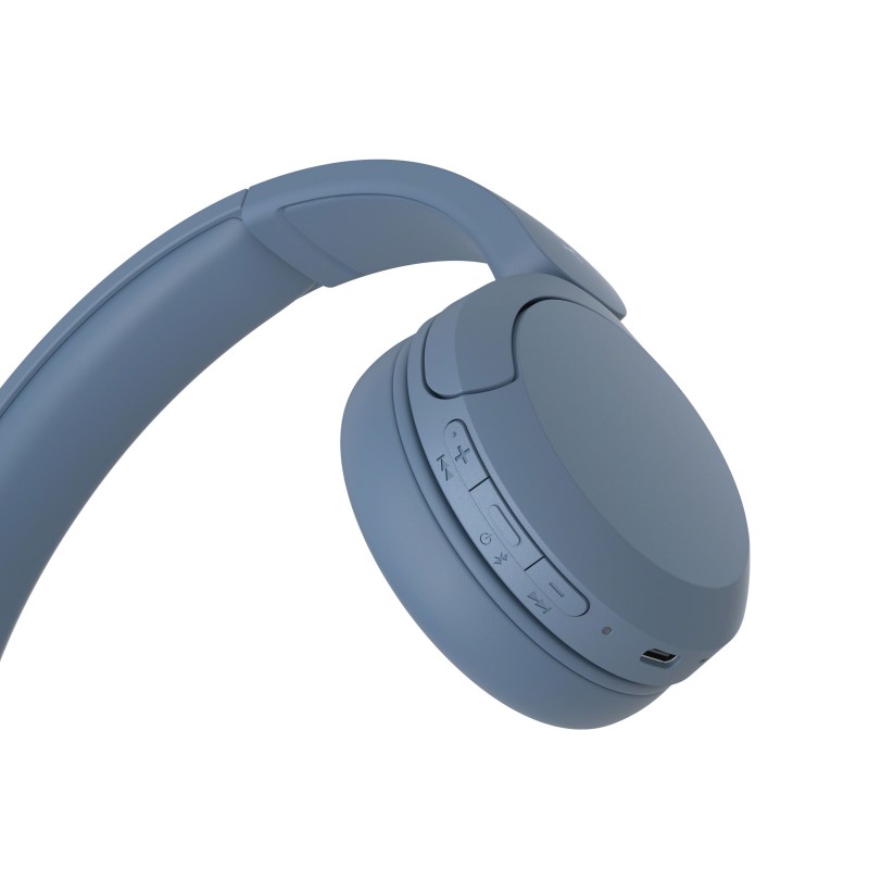 Sony Навушники On-ear WH-CH520 BT 5.2, SBC, AAC, Wireless, Mic, Синій