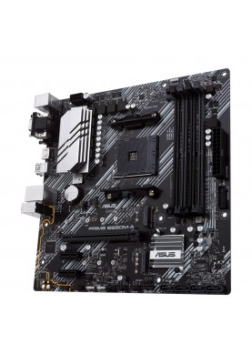 ASUS Материнcька плата PRIME B550M-A/CSM sAM4 B550 4xDDR4 M.2 HDMI DVI D-Sub CSM mATX