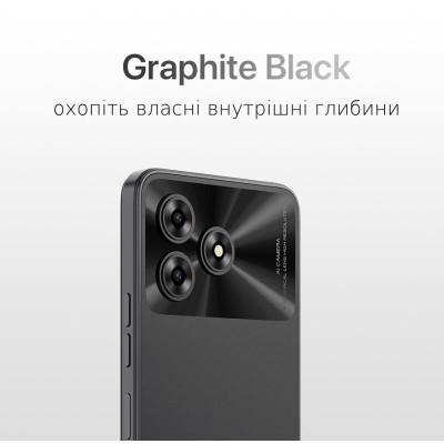UMIDIGI Смартфон G5A (MP38) 6.52" 4/64ГБ, 2SIM, 5000мА·год, чорний